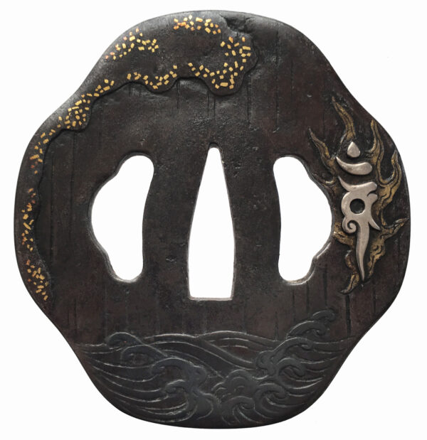 Tsuba Higo Korin omote