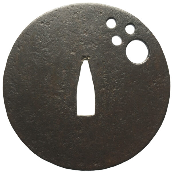 Tsuba, Ko-Tosho moon Stars omote