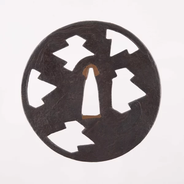 Tsuba Kishu Teimei Matsukawabishi