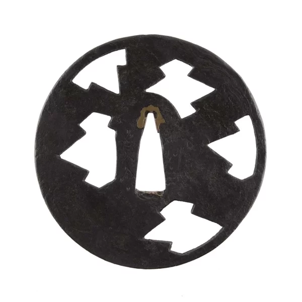 Tsuba Kishu Teimei Matsukawabishi