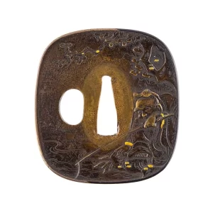 Tsuba by Tsuneshige