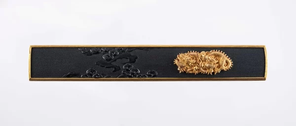A Nagakawa Issho Mitokoromono with dragons in the clouds