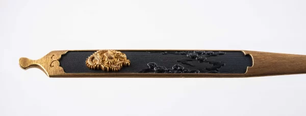 A Nagakawa Issho Mitokoromono with dragons in the clouds