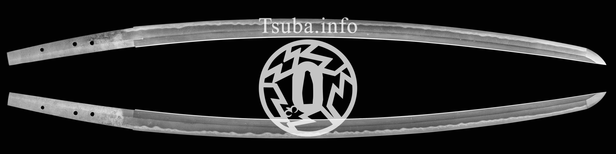 High definition photograph of a Japanese sword by tsuba.info