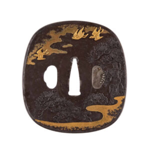 SOLD - Tsuba by Seiryusai Hidetoshi