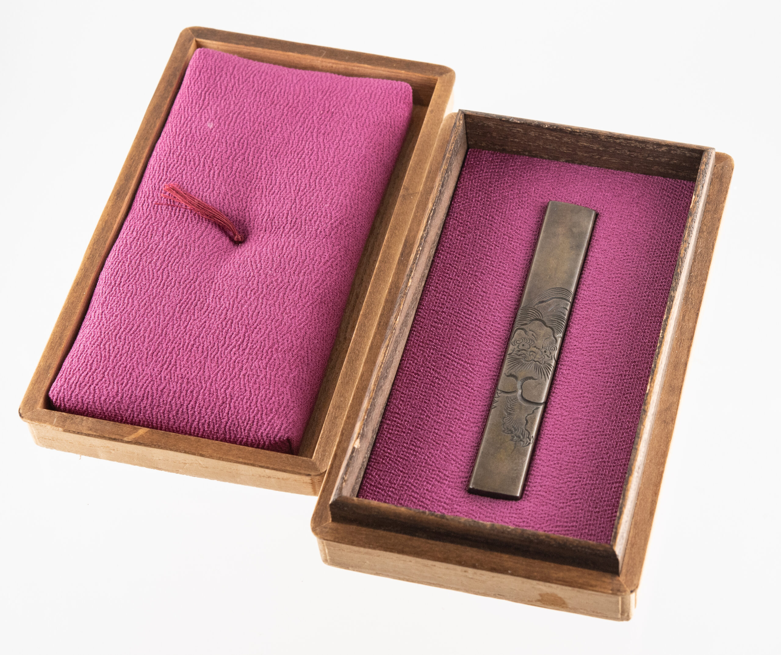 Kozuka Yokoya Soyo Shishi shibuichi
