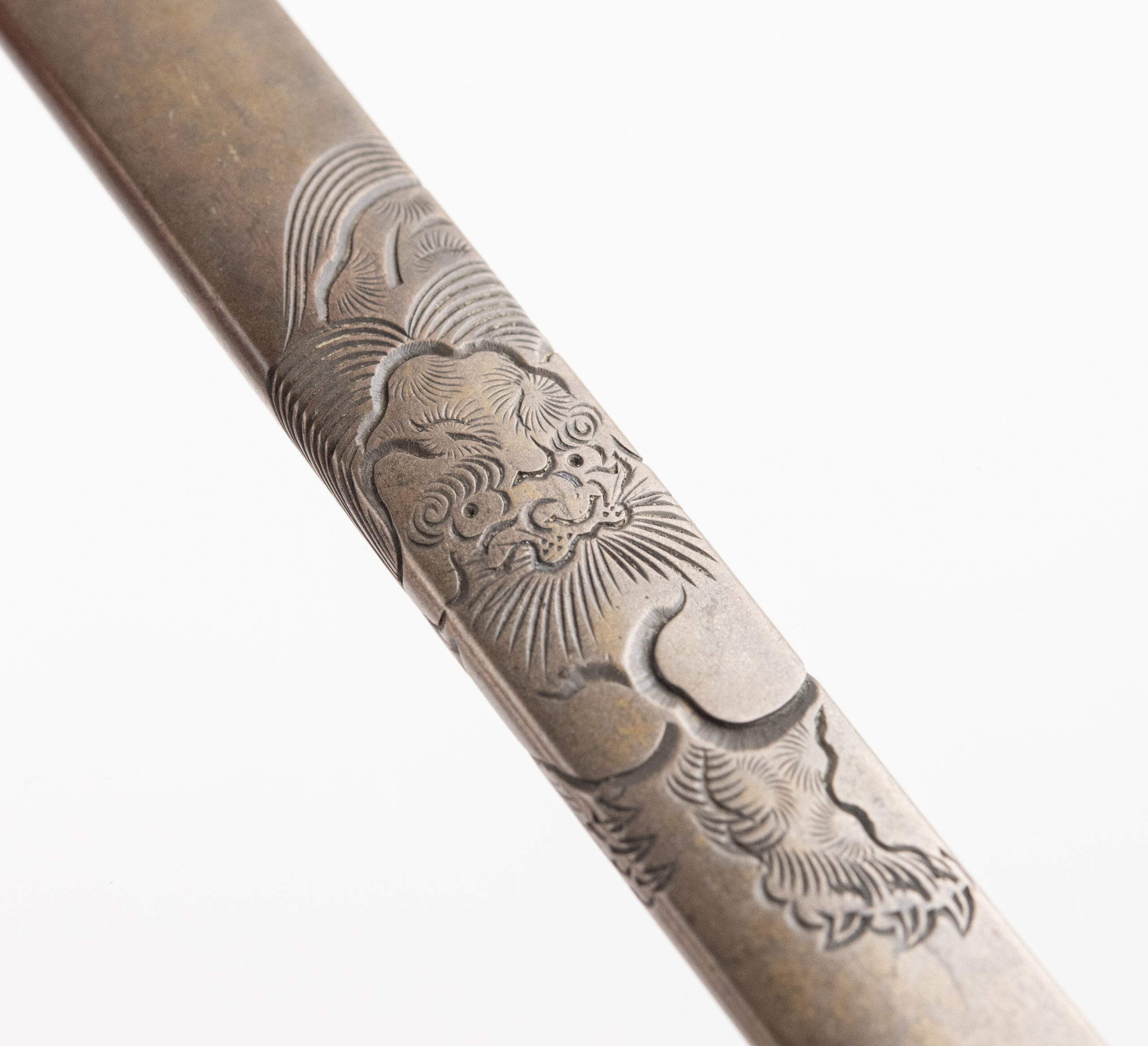 Kozuka Yokoya Soyo Shishi shibuichi