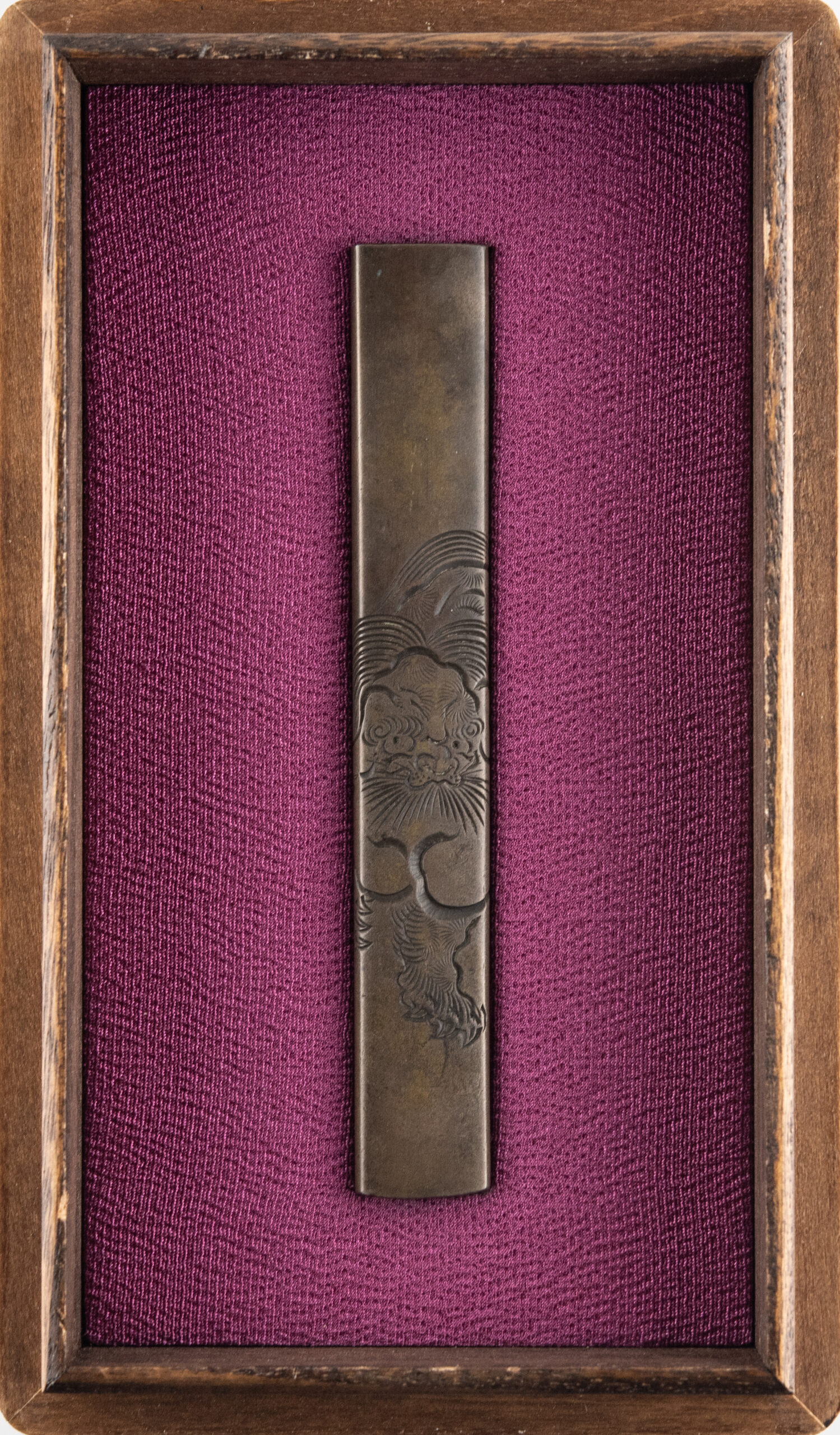 Kozuka Yokoya Soyo Shishi shibuichi