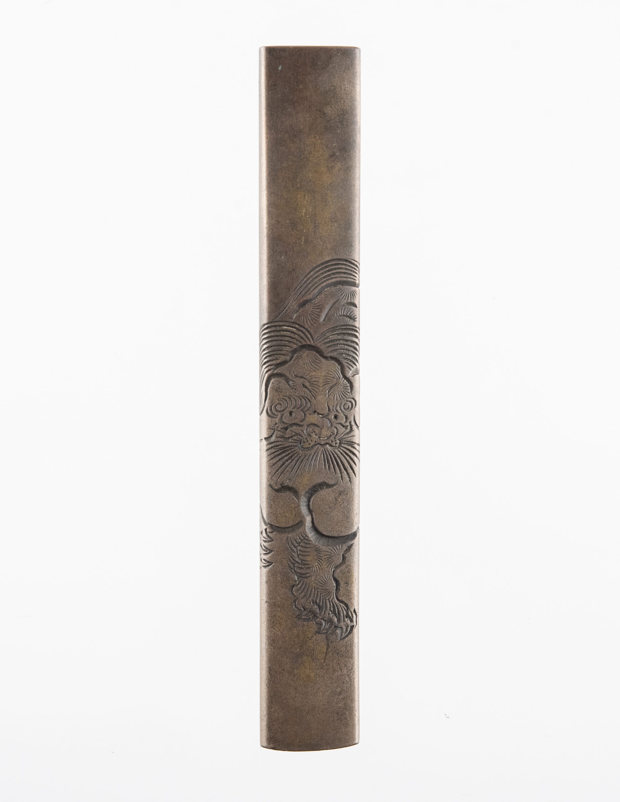 Kozuka Yokoya Soyo Shishi shibuichi