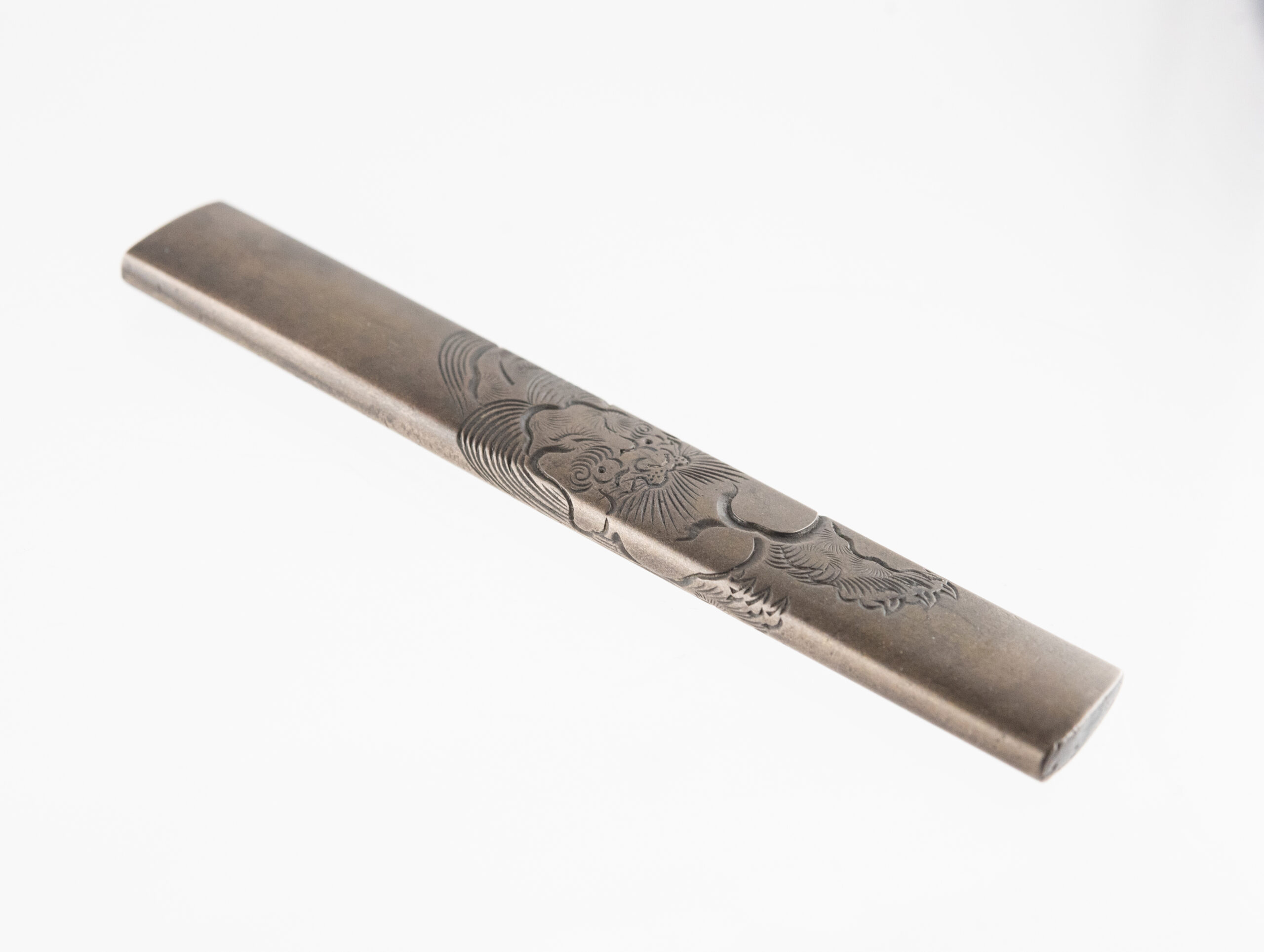 Kozuka Yokoya Soyo Shishi shibuichi