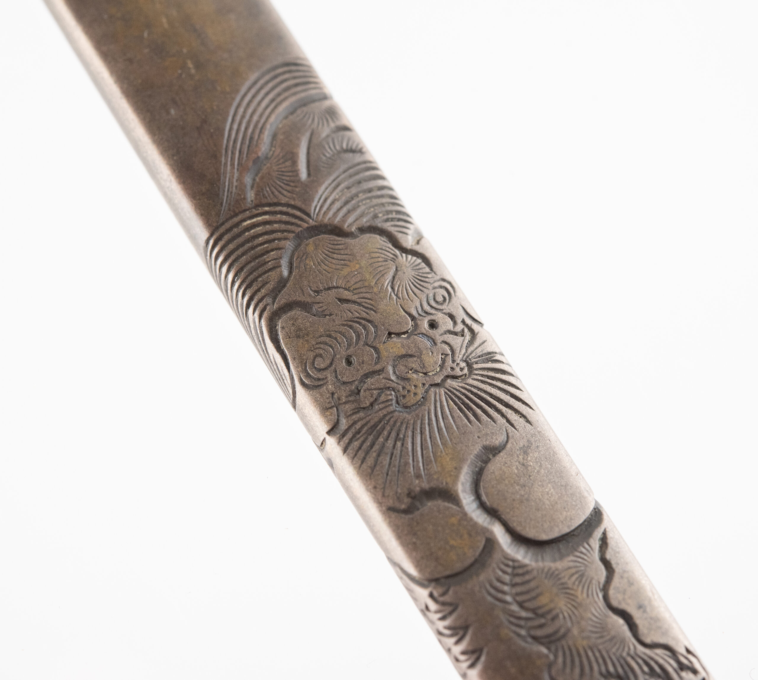 Kozuka Yokoya Soyo Shishi shibuichi