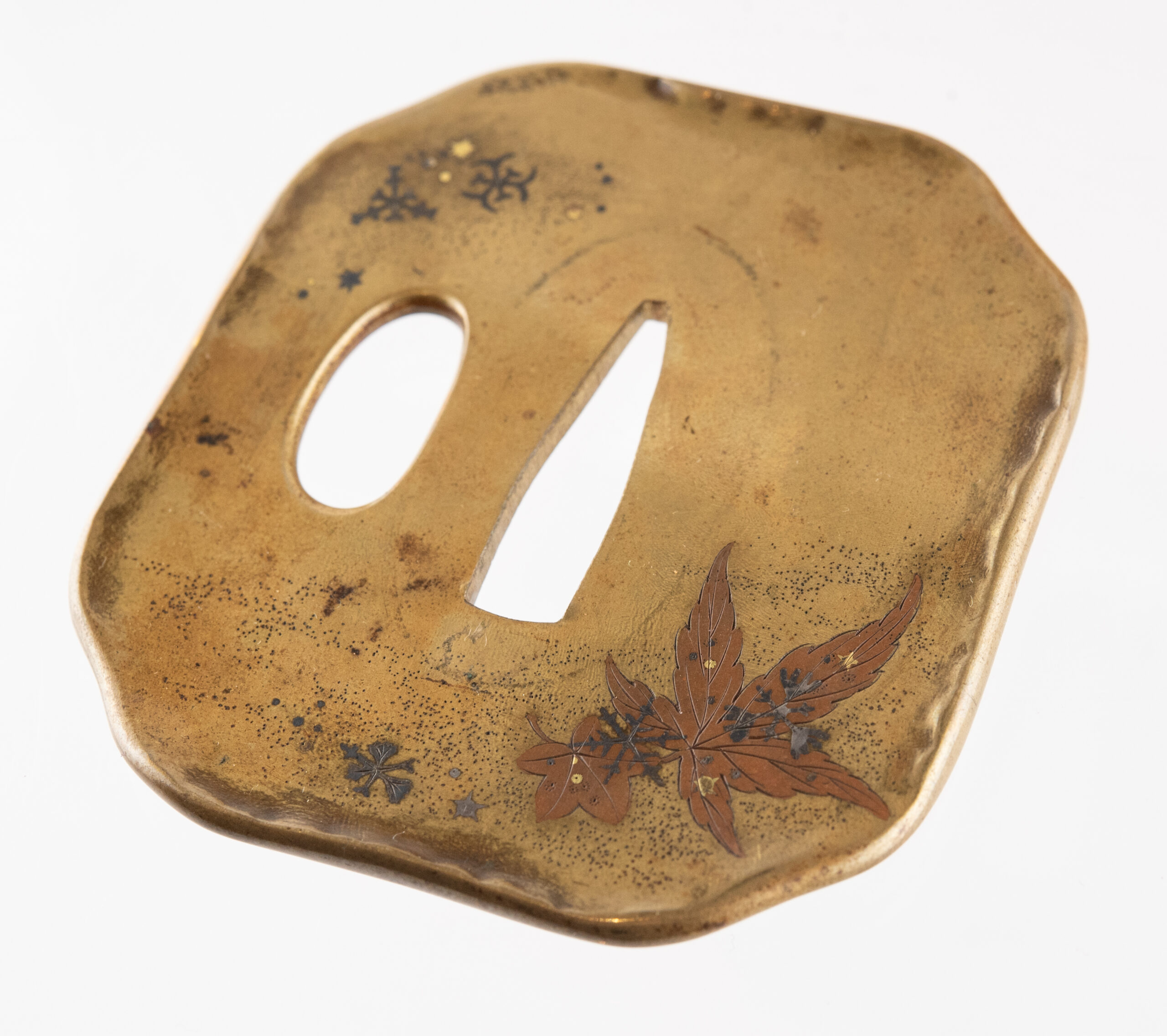 Tsuba Wada Isshin Sentoku momiji